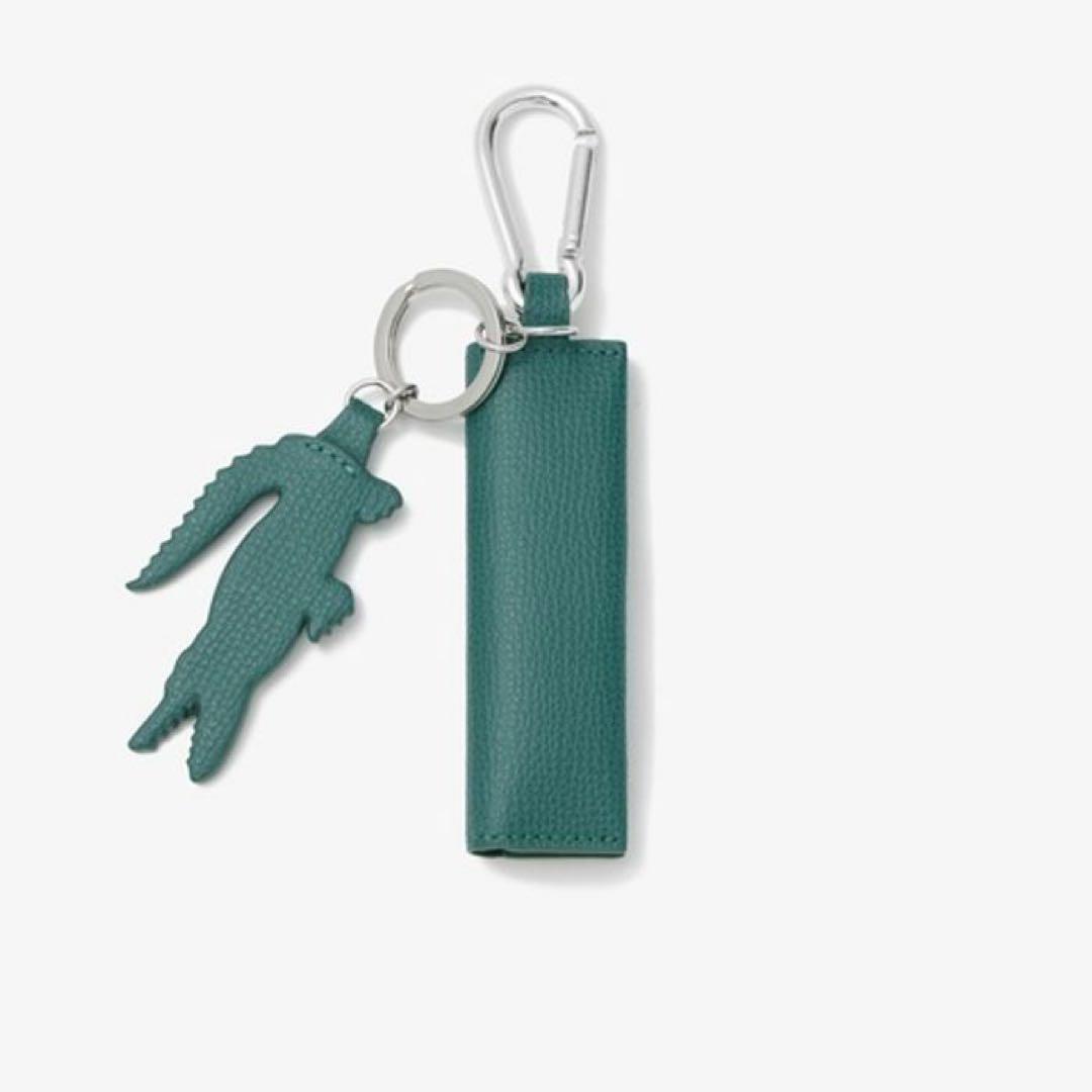 ☆【極美品】LACOSTE WITH A CROCO2 キーホルダーケース