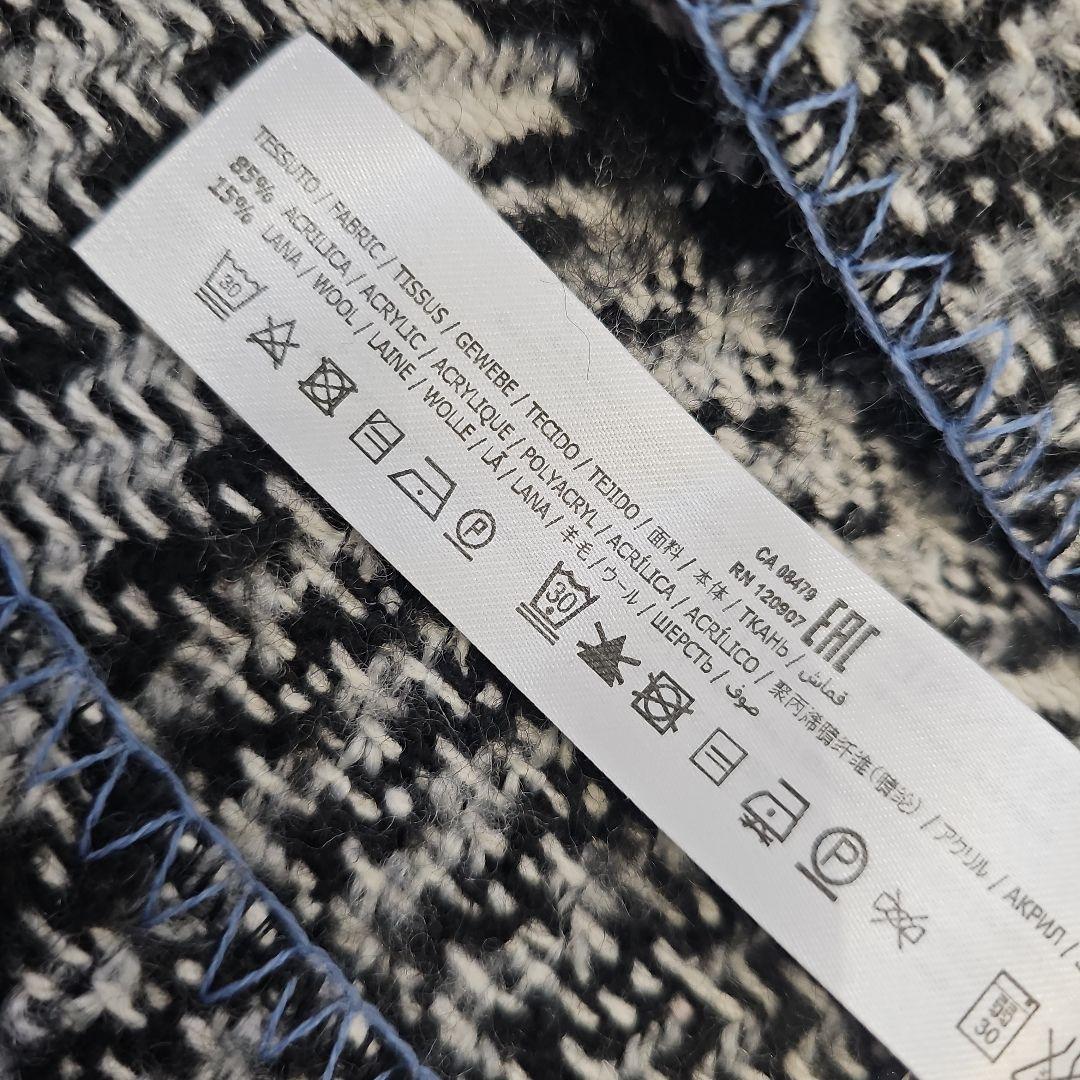 美品【TWIN SET】イタリア ファーストール 大判マフラー定価64,900円