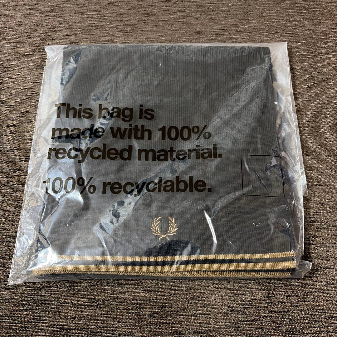 FRED PERRY フレッドペリー ツインティップ メリノウールスカーフ
