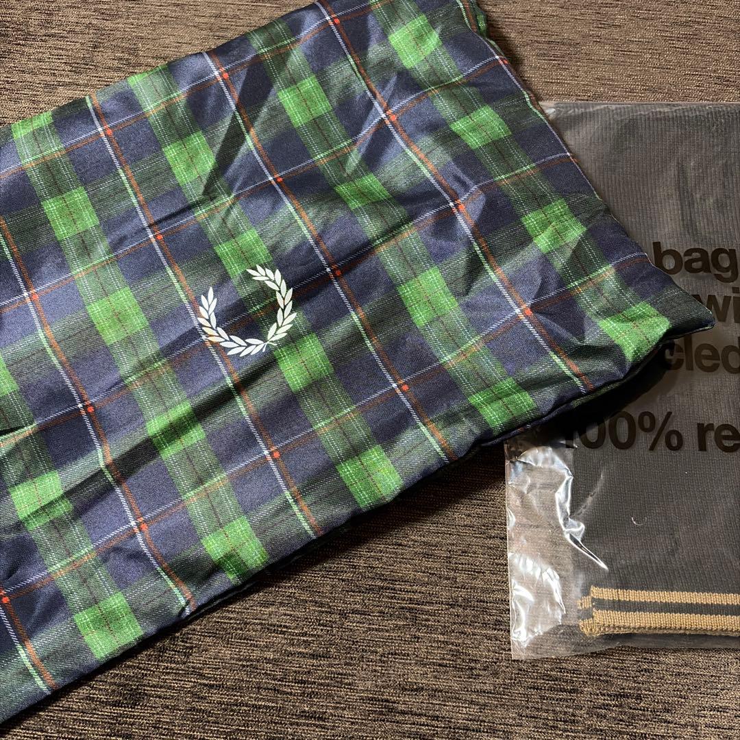 FRED PERRY フレッドペリー ツインティップ メリノウールスカーフ