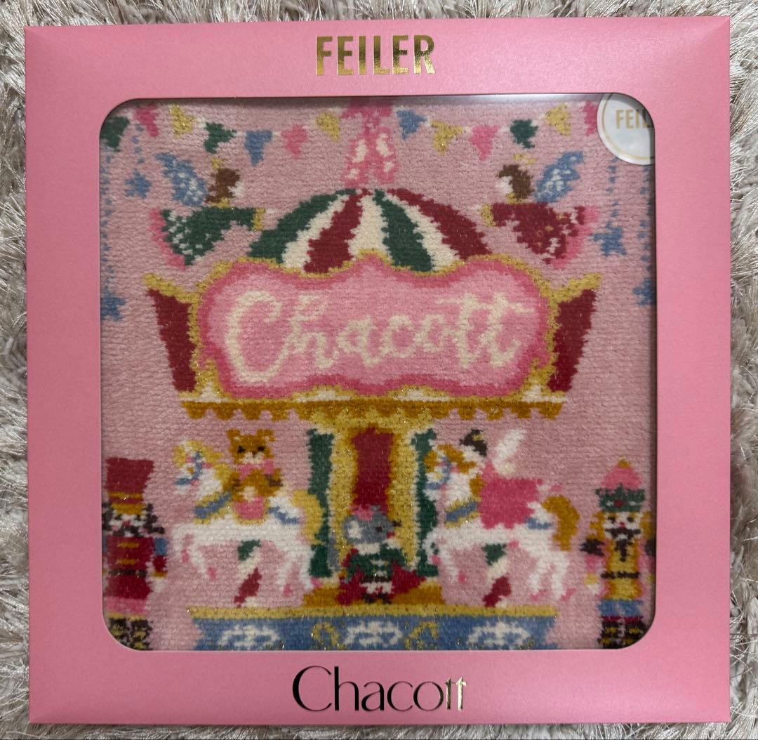 FEILER Chacott NUTCRACKERハンカチ3枚 新品未開封