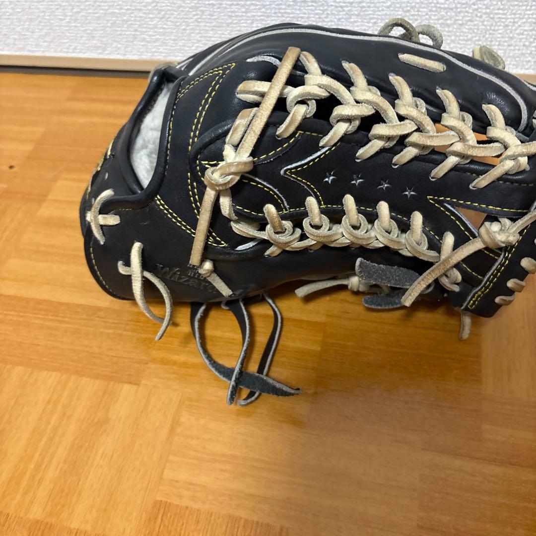 今日中に買って欲しいです！！Rawlings 黒 軟式野球グローブ