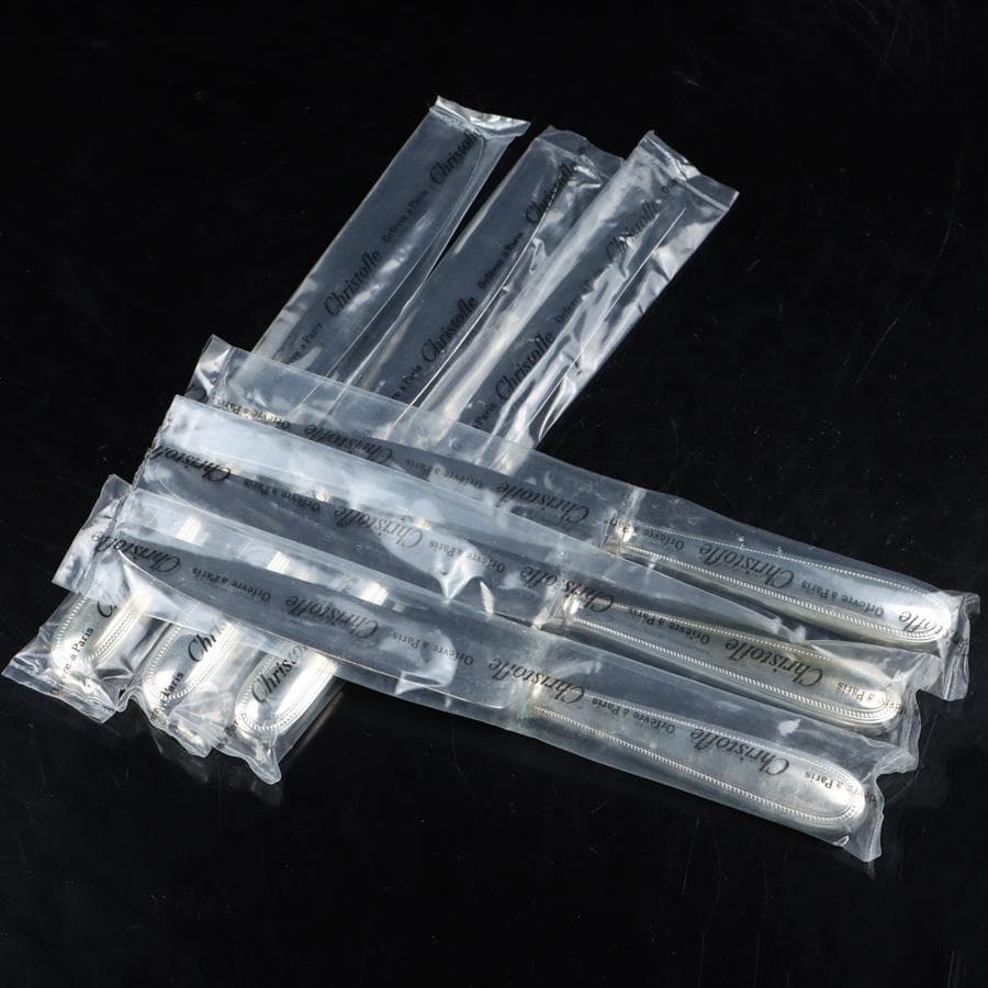 Y2798-1 クリストフル パール テーブルナイフ 6本セット