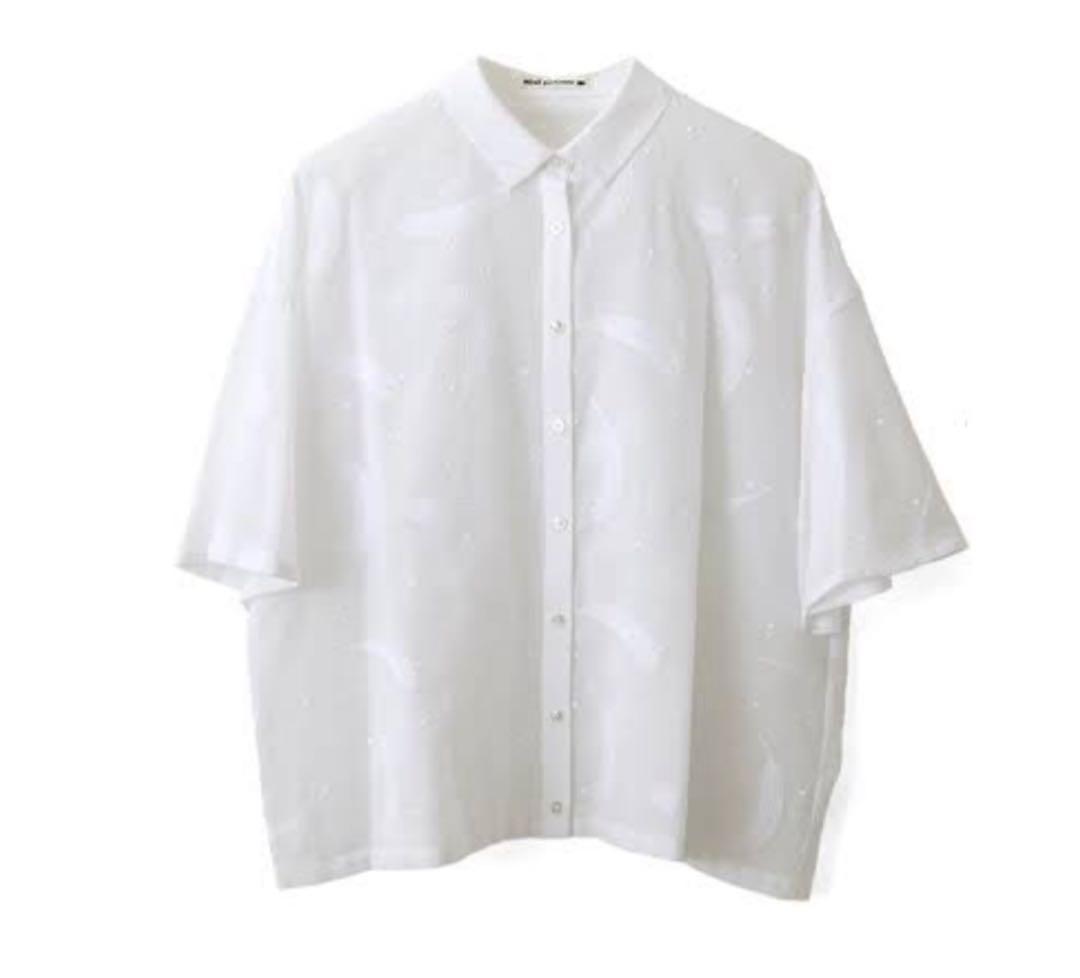 ミナペルホネンfeather dance ブラウス38 2023SS