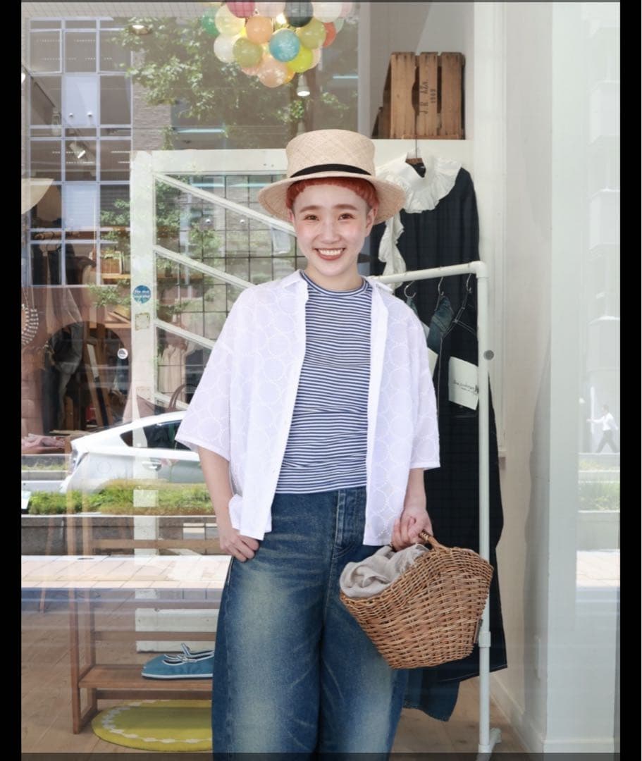 ミナペルホネンfeather dance ブラウス38 2023SS