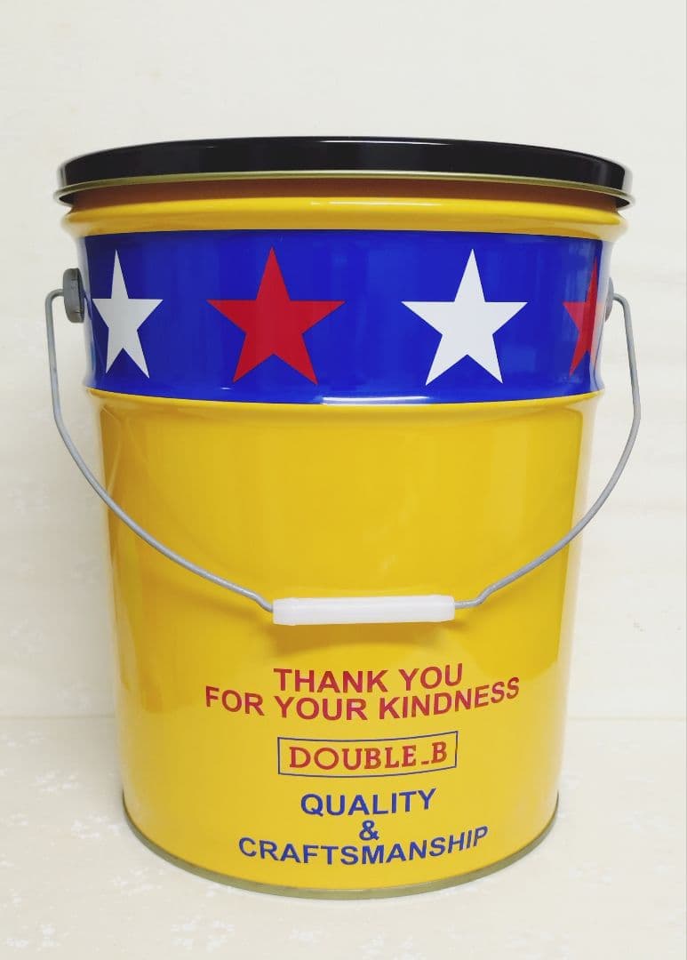 レア‼️ ミキハウス ダブルB 非売品‼️ ペール缶 スツール缶 椅子 収納