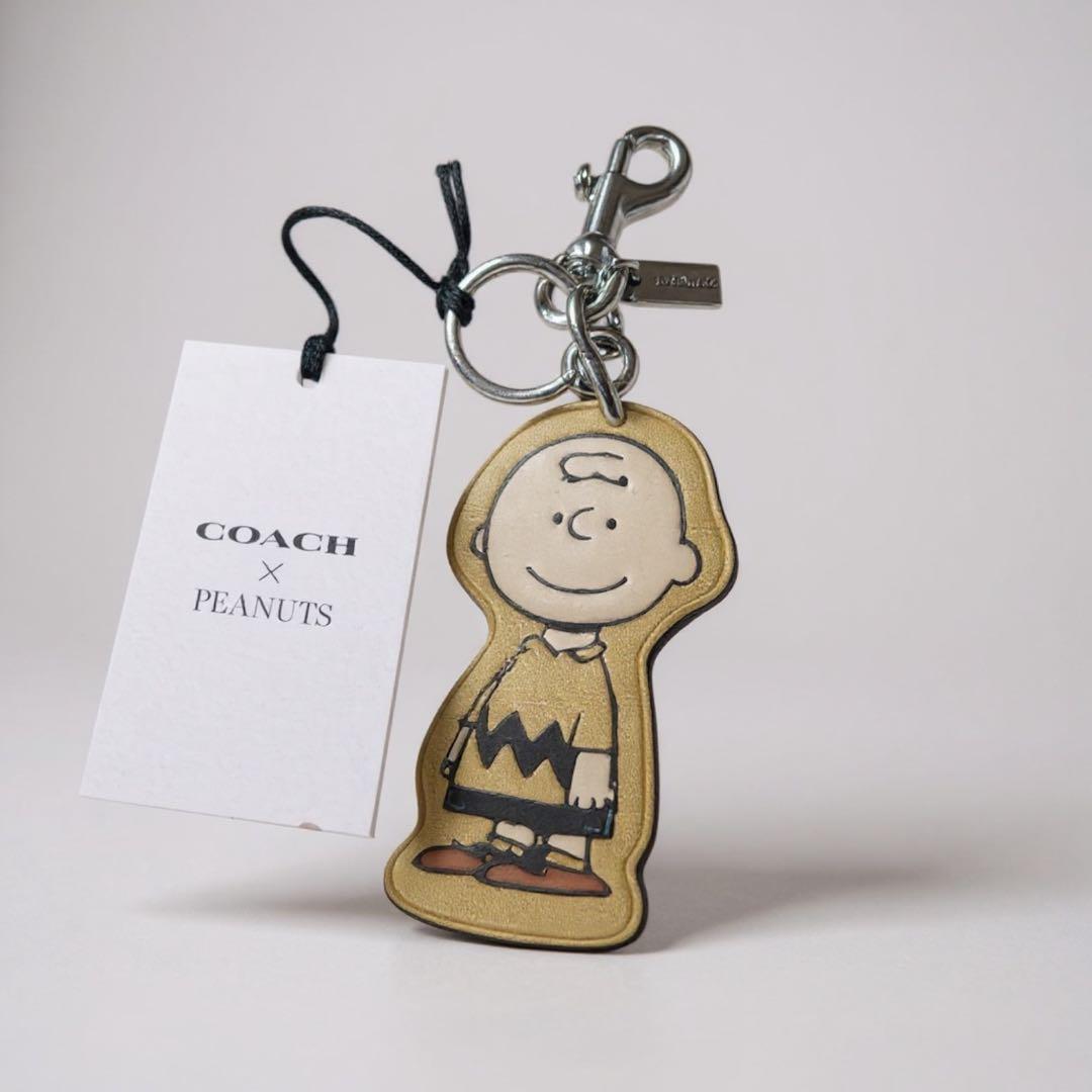 ⭐︎新品タグ付き⭐︎COACH x PEANUTS チャーリーブラウン キーホルダー