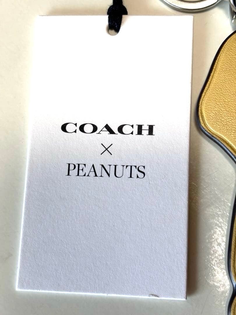 ⭐︎新品タグ付き⭐︎COACH x PEANUTS チャーリーブラウン キーホルダー