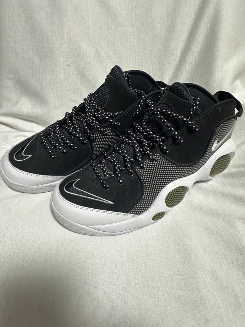 Nike ズームフライト 95 ブラックメタリックシルバー27cm