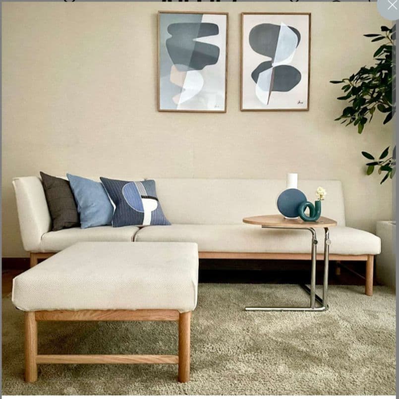 【送料込み】ACTUS THYME ソファダイニングセット①