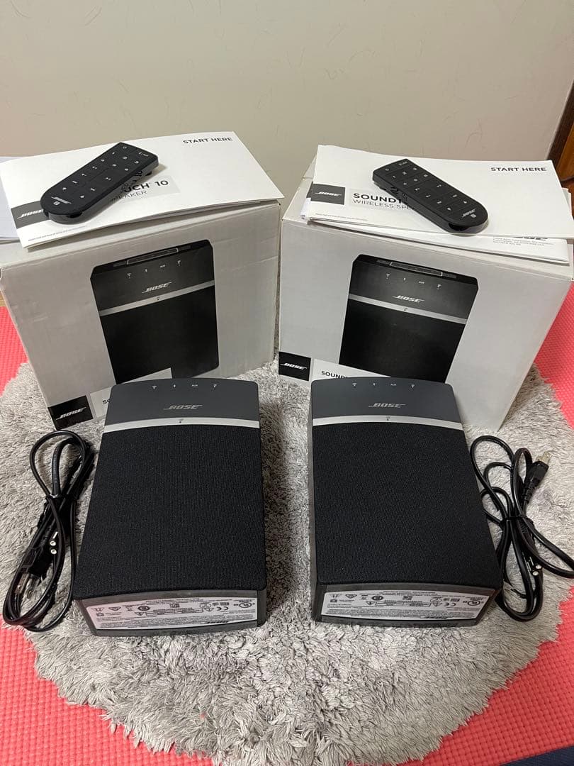 Bose SoundTouch 10 ワイヤレススピーカー2個セット【美品】