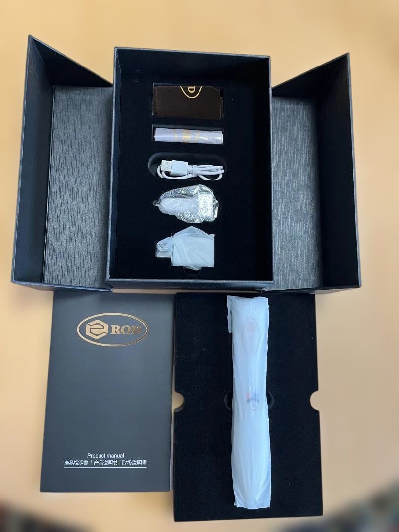 【新品未使用】eROD美顔器　ホワイト取扱説明書付き