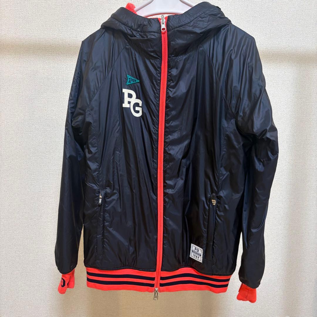 PEARLY GATES フード付きリバーシブルジャケット