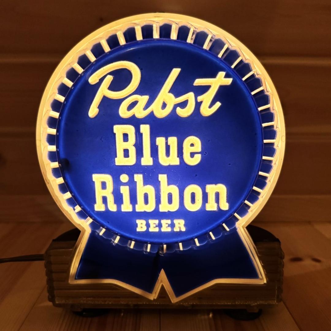 激レア Pabst Blue Ribbon パブスト ビール ライト ビンテージ
