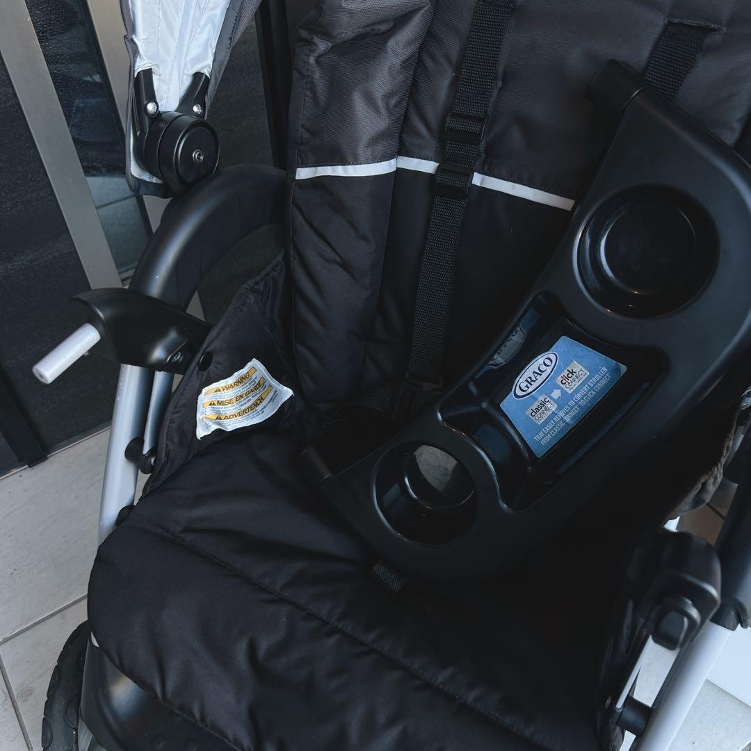 グレコ　ルームフォーツー　二人乗りベビーカー　折りたたみ可能✨