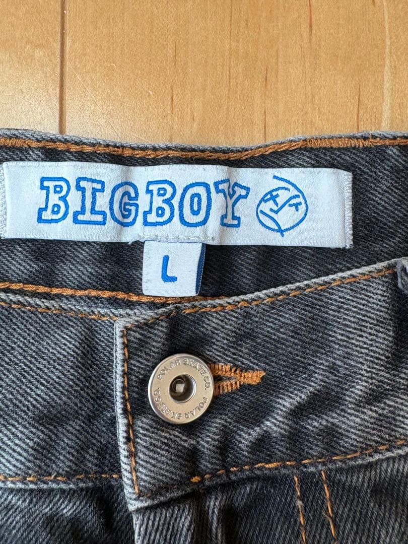 polar BIGBOY ビッグボーイ　Lサイズ　ブラック　旧ロゴ