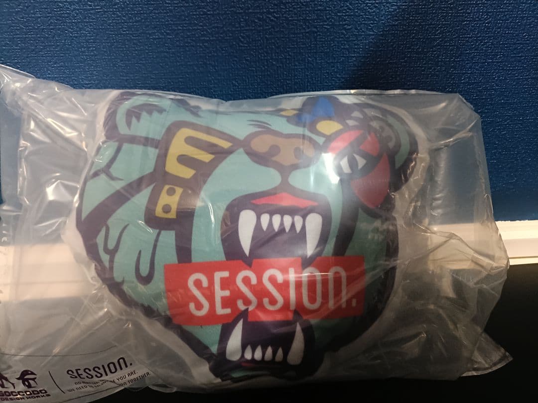 ゴッコ堂×SESSION　コラボ　クッション　ベアオスマン
