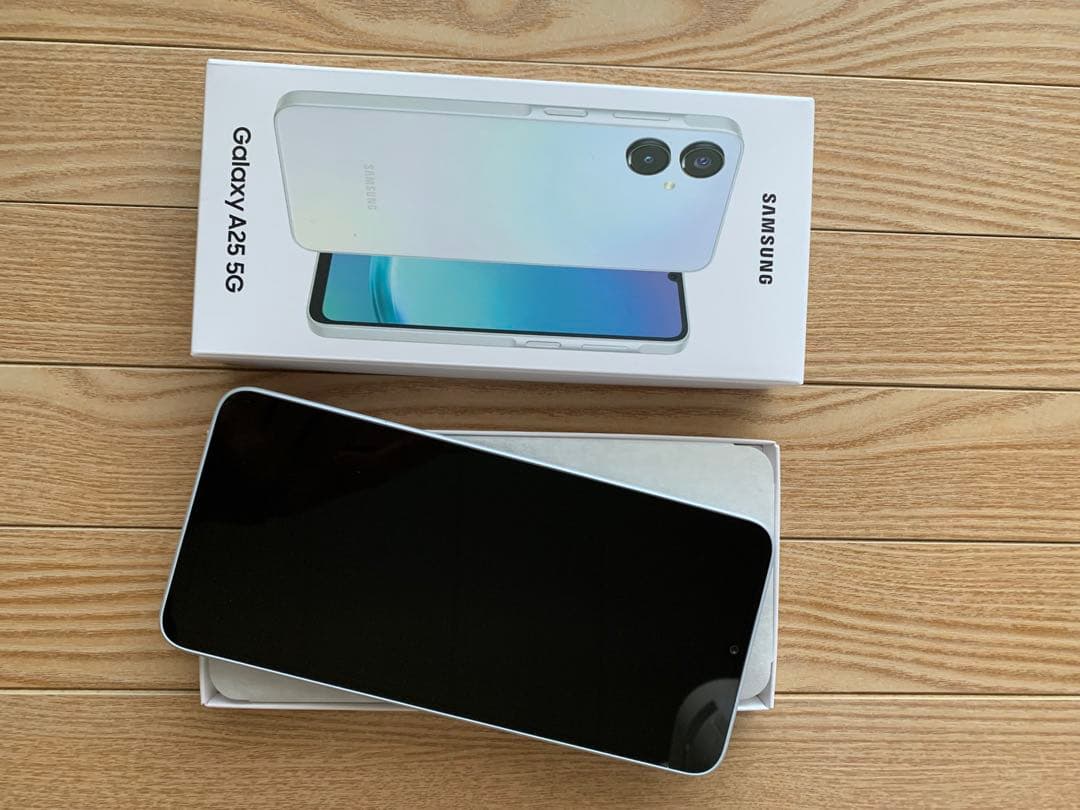 新品未使用Samsung Galaxy A25 5G ライトブルー 64GB