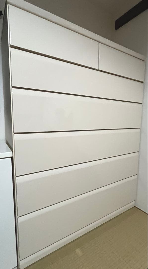 【美品】NITORI ハイチェスト6段　衣装棚