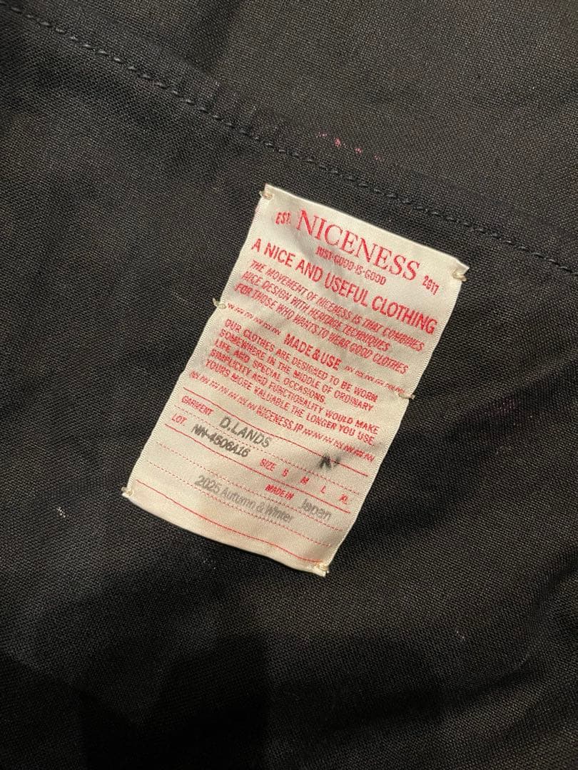 NICENESS D.LANDS カバン