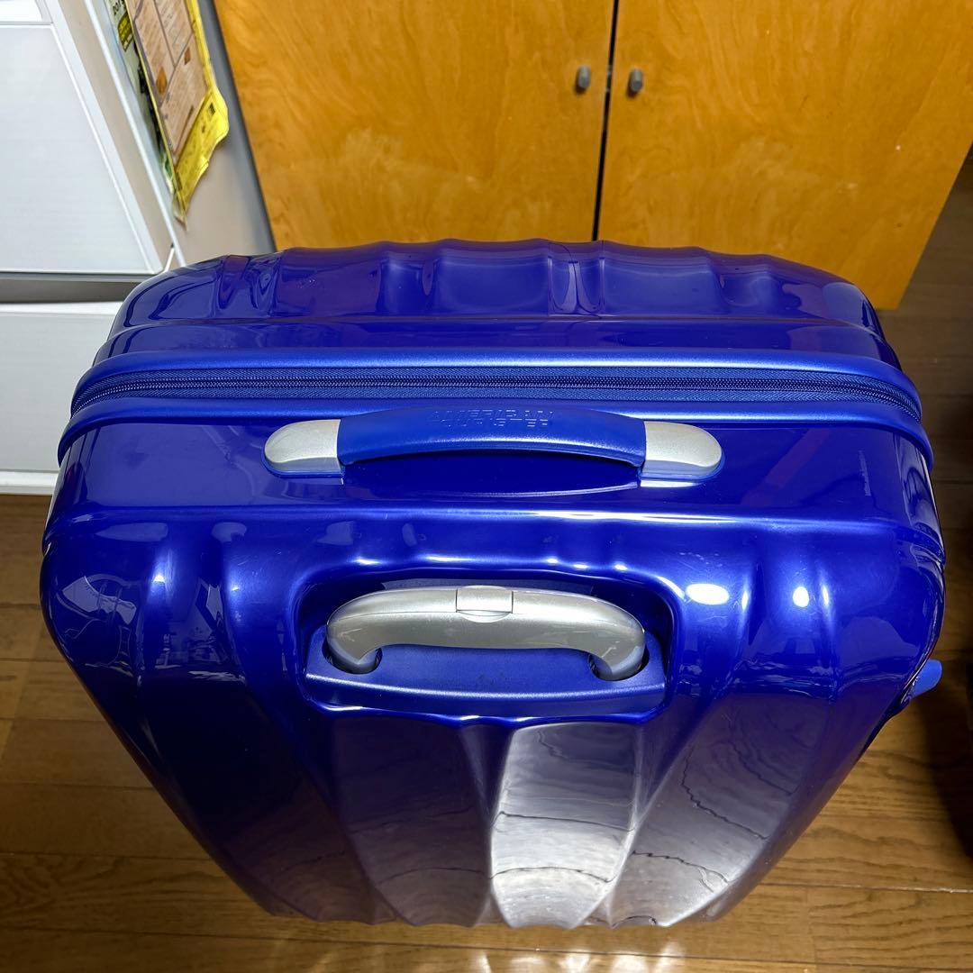 美品　スーツケース　AMERICAN TOURISTER ブルー　157c
