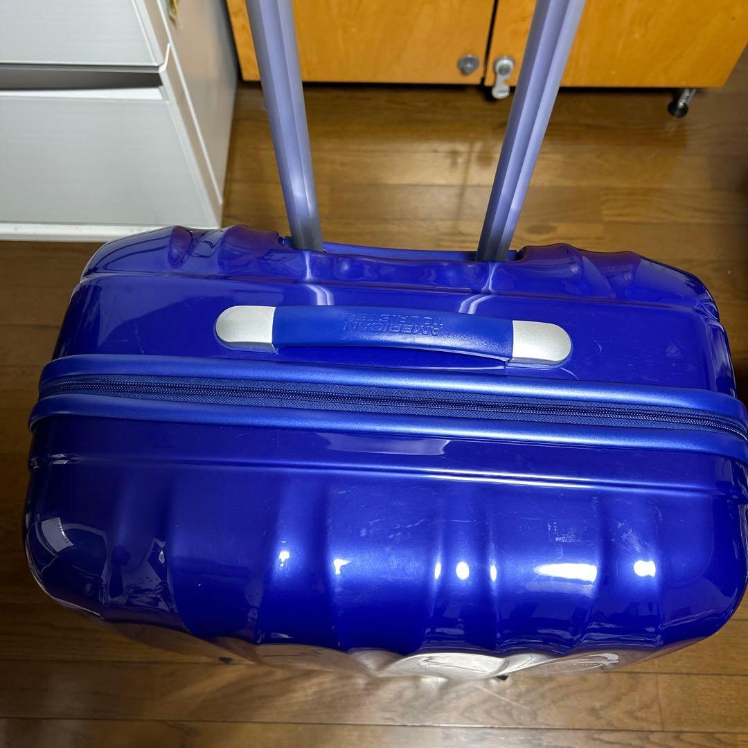 美品　スーツケース　AMERICAN TOURISTER ブルー　157c