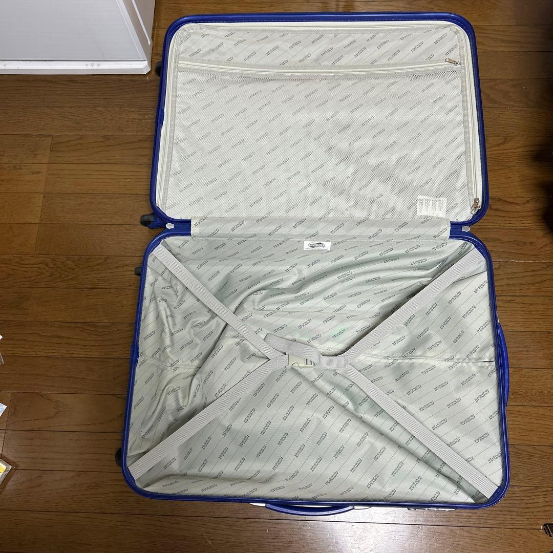 美品　スーツケース　AMERICAN TOURISTER ブルー　157c