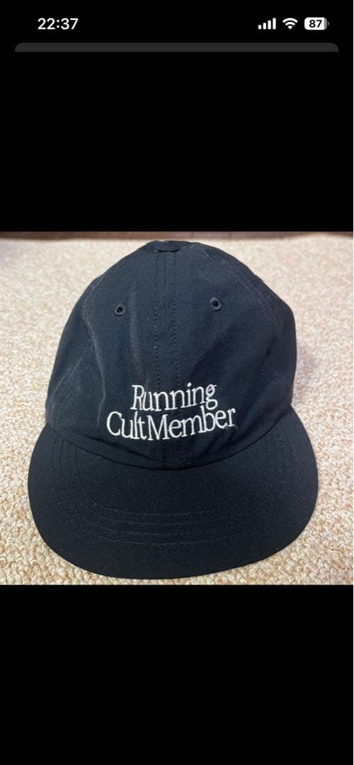 帽子 Satisfy Peaceshell running cap