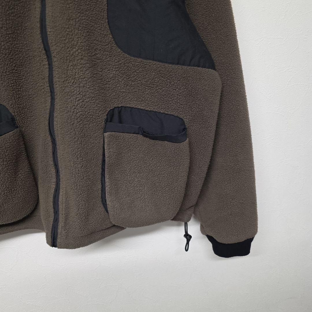 90s コスタリカ製 L.L.Bean 希少 フリース×ナイロン　ハンティング