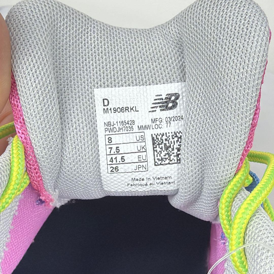 新品✨ アクション・ブロンソン × ニューバランス 1906R ローズウォーター