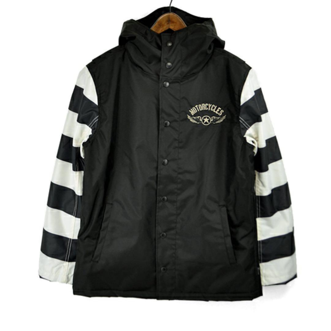 vanson バンソン コーチジャケット XL 黒