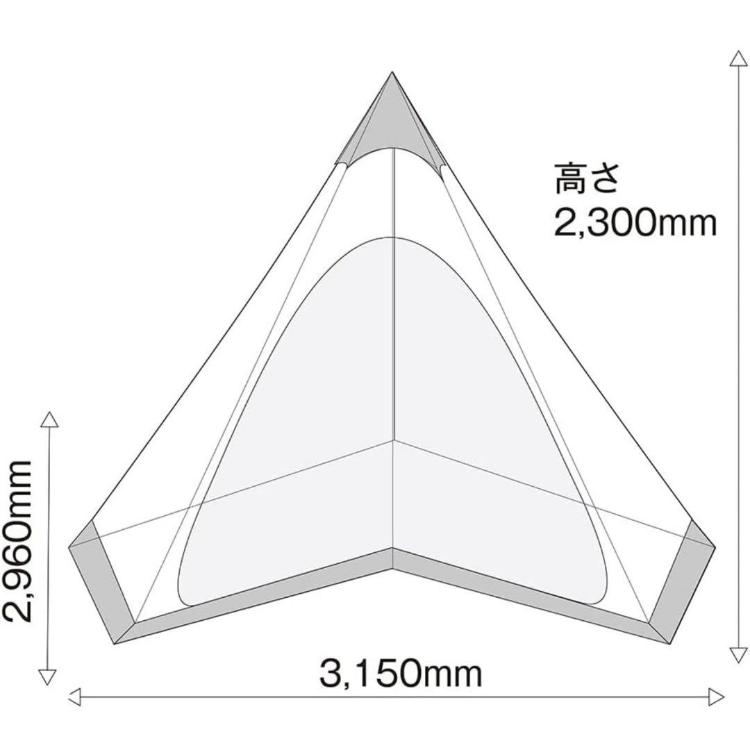 【未使用】サーカスTC コンフォートソロ インナー&グランドシート