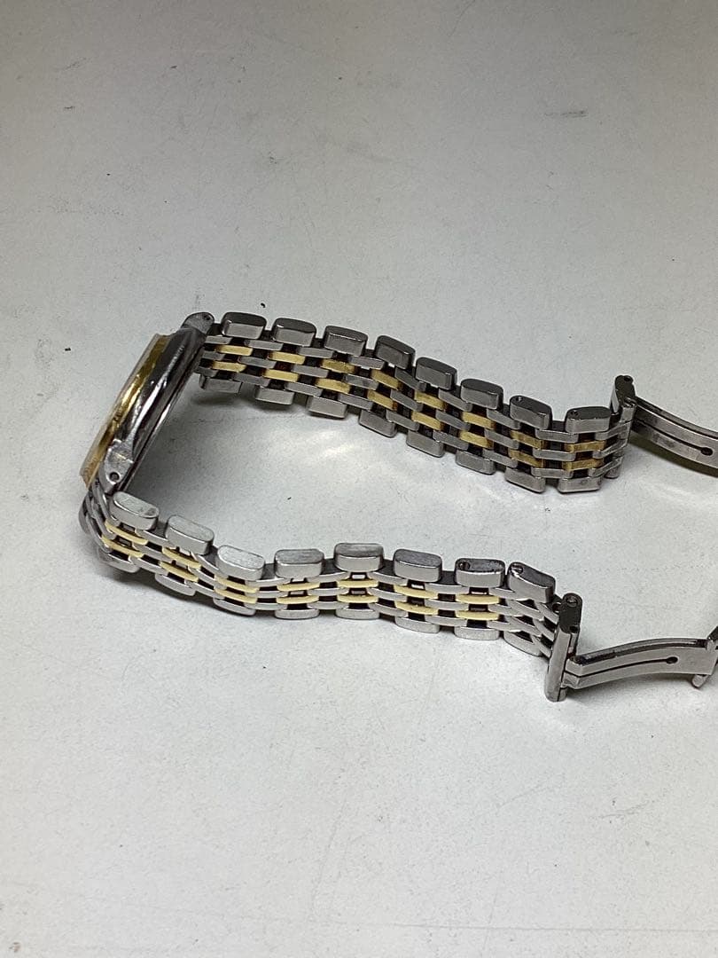 k*9様 ジャンク　dunhill アナログ腕時計 ゴールド/シルバー