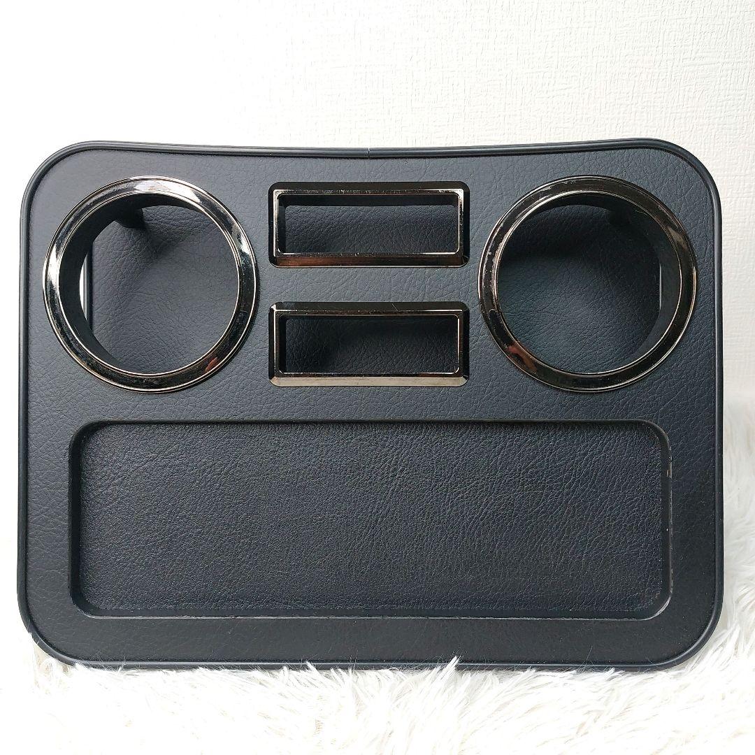 30アルファード　ヴェルファイア　センターテーブル　コンソール　黒　レザー調