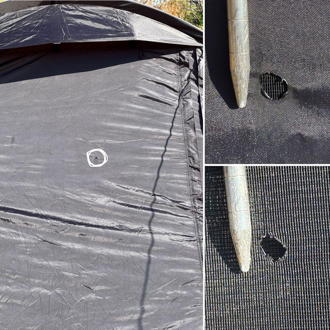 カマボコテント3M DOD テント ブラック カマザシキM