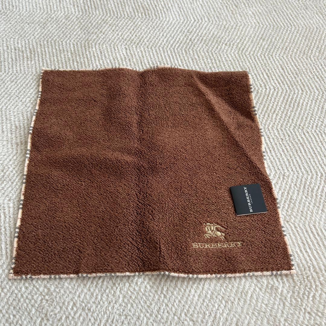 タグ付き　新品未使用　バーバリー タオルハンカチ ５枚セット