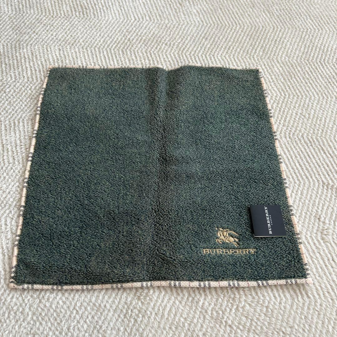 タグ付き　新品未使用　バーバリー タオルハンカチ ５枚セット