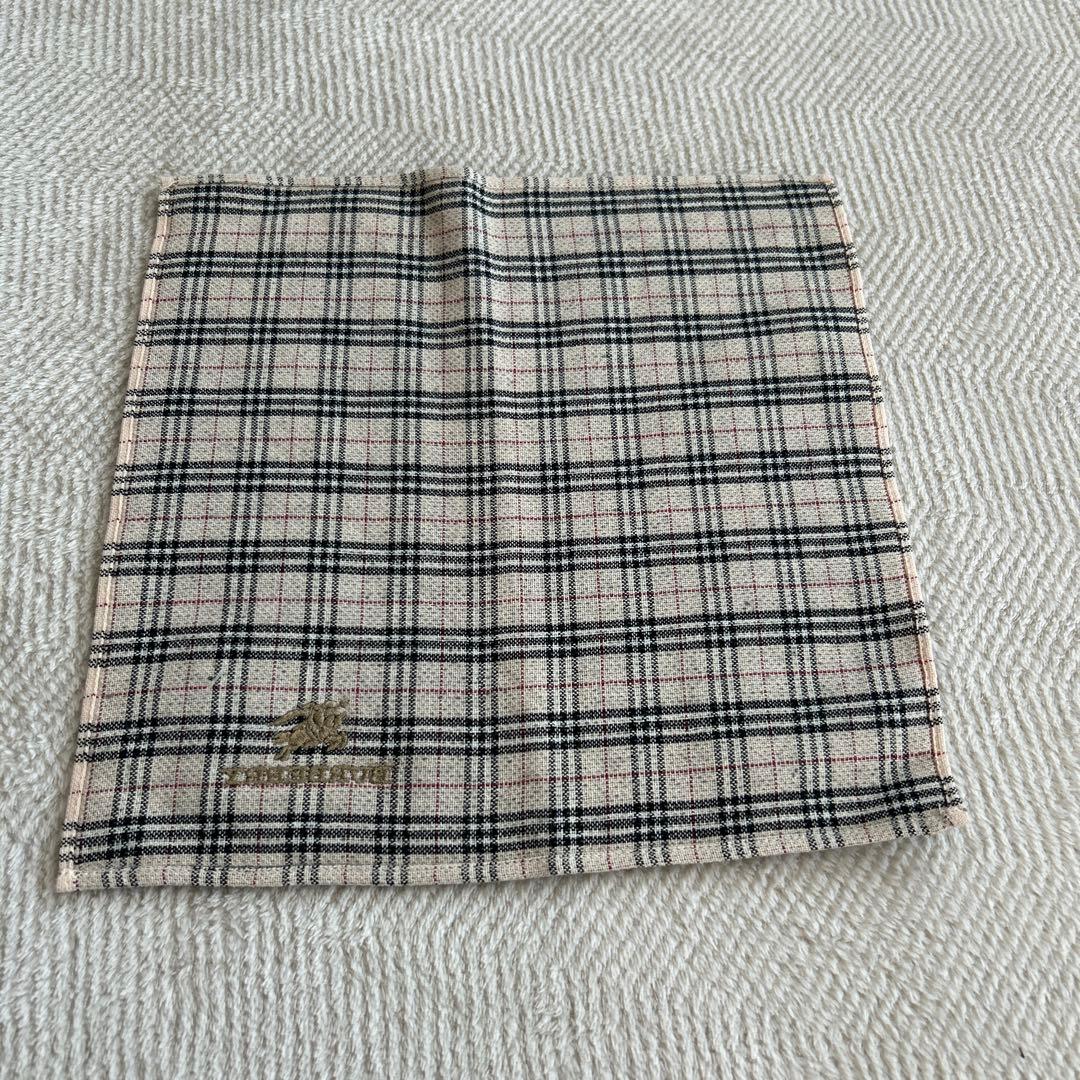 タグ付き　新品未使用　バーバリー タオルハンカチ ５枚セット