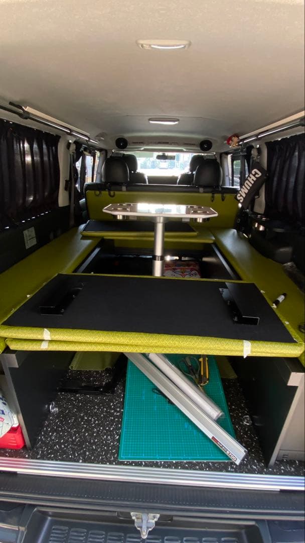 ベットリクライニングキット　ハイエース　レジアスエース　キャラバン　汎用