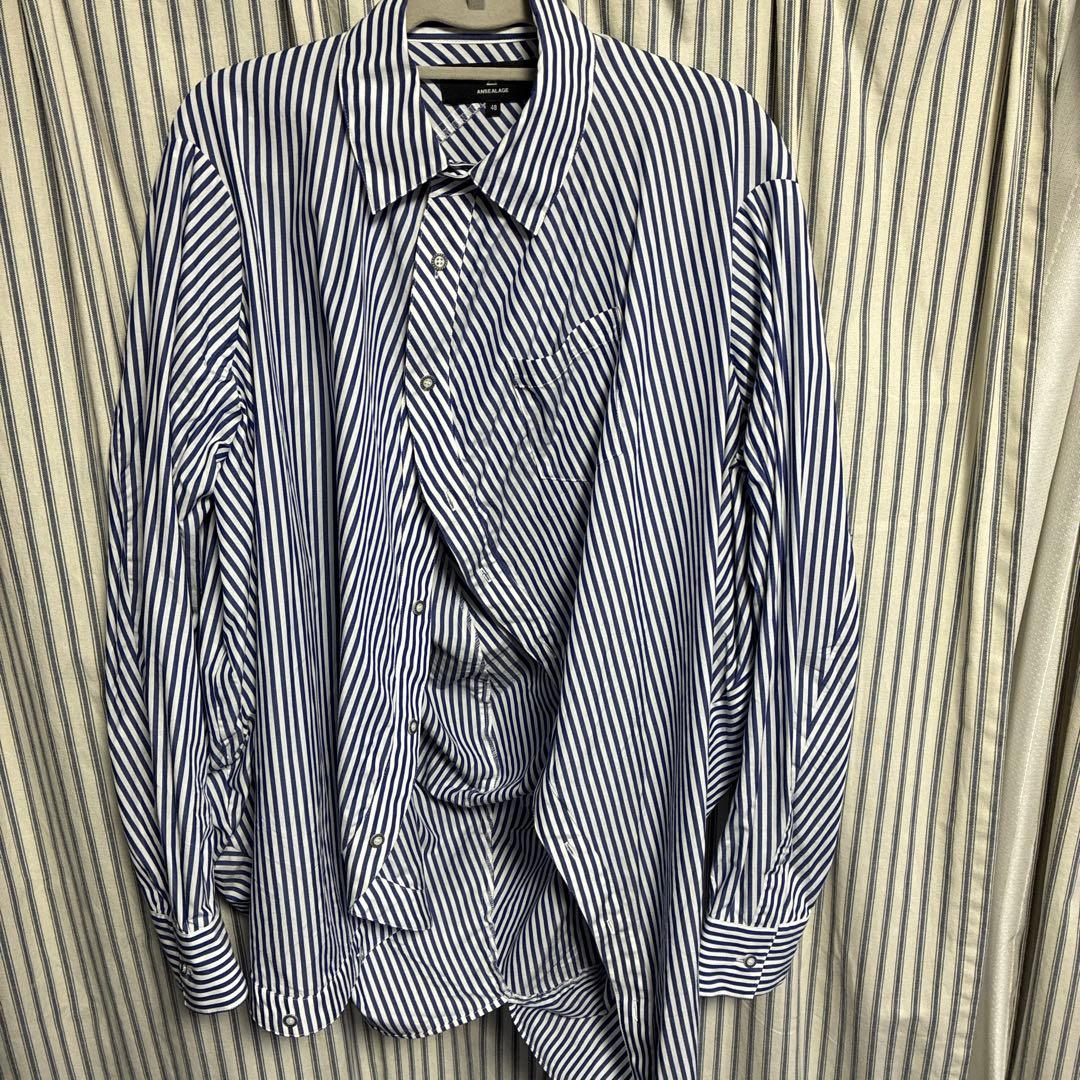 ANREALAGE BALL SHIRT STRIPE ストライプ