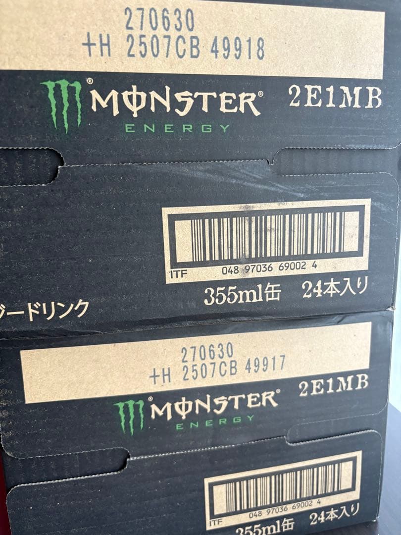 MONSTER ENERGY 355ml 24本入2ケース