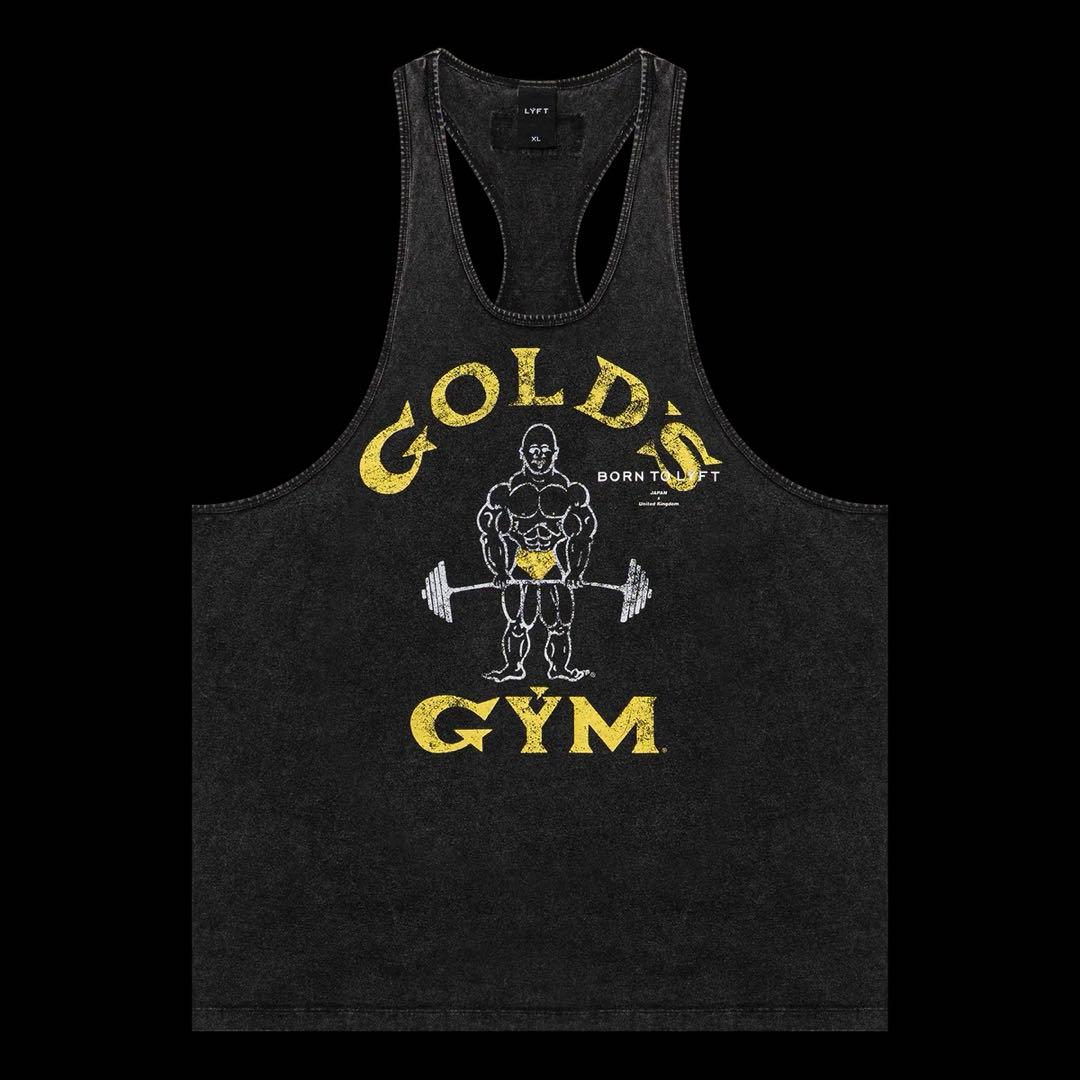 LÝFT × GOLD'S GYM Vintage Logo Tanktop