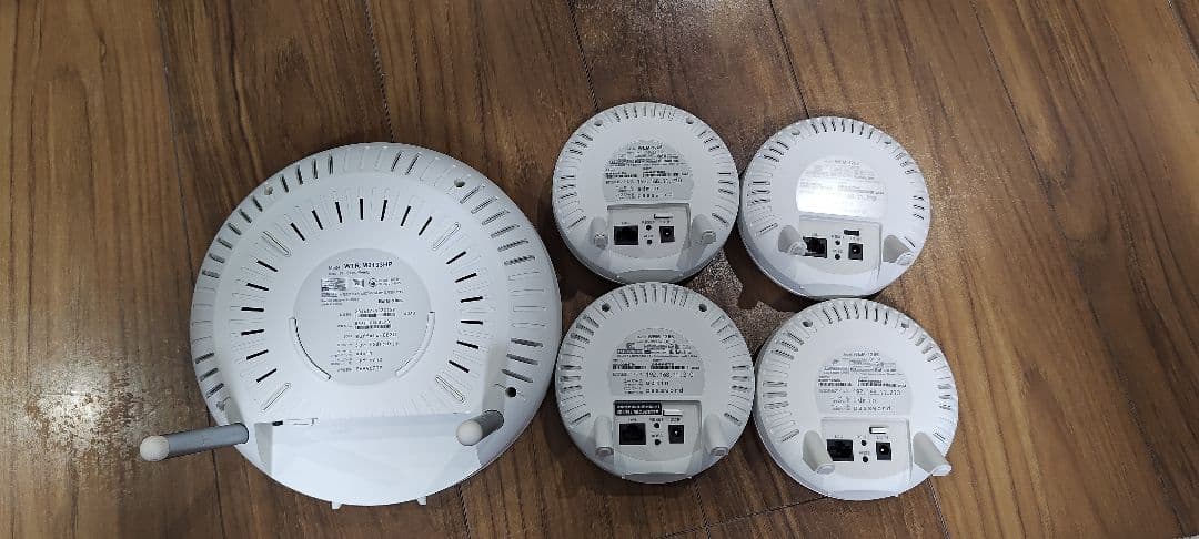 クロワッサン　親機WTR-M2133HP　子機WEM-1266 4台セット