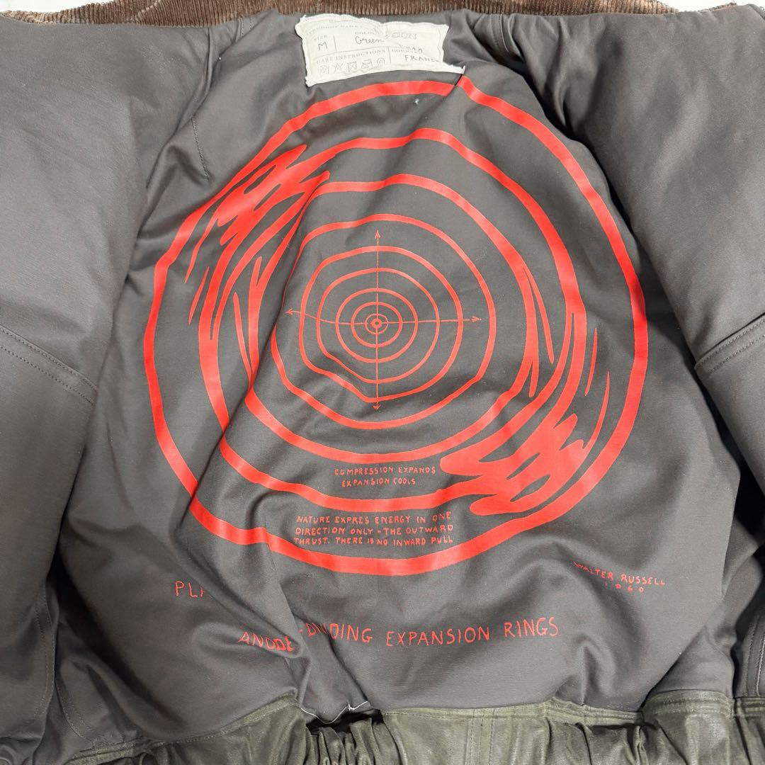 ジャケット・アウター UNDER THE SIGN BOMBER PATCHWORK JACKET