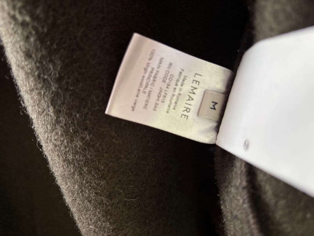 ジャケット・アウター LEMAIRE FW22 WRAP COAT M