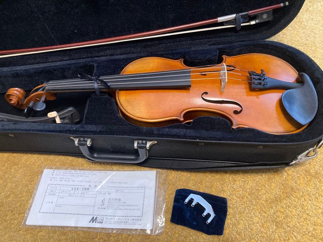 【美品】Nicolo Santi nsn60s 4/4 バイオリン