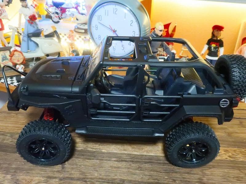 1/12 クローラー ラジコン RC ジープ ラングラー カスタム 塗装済完成品