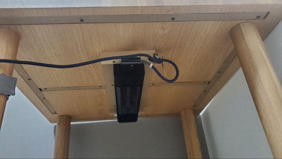 無印良品　木製ダイニングテーブルこたつ