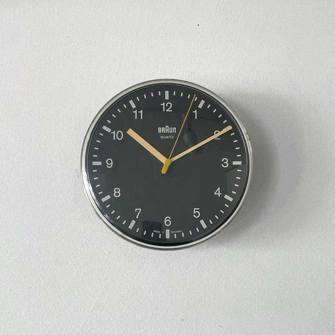 ヴィンテージ BRAUN ABW22 ウォールクロック 掛け時計 ドイツ製