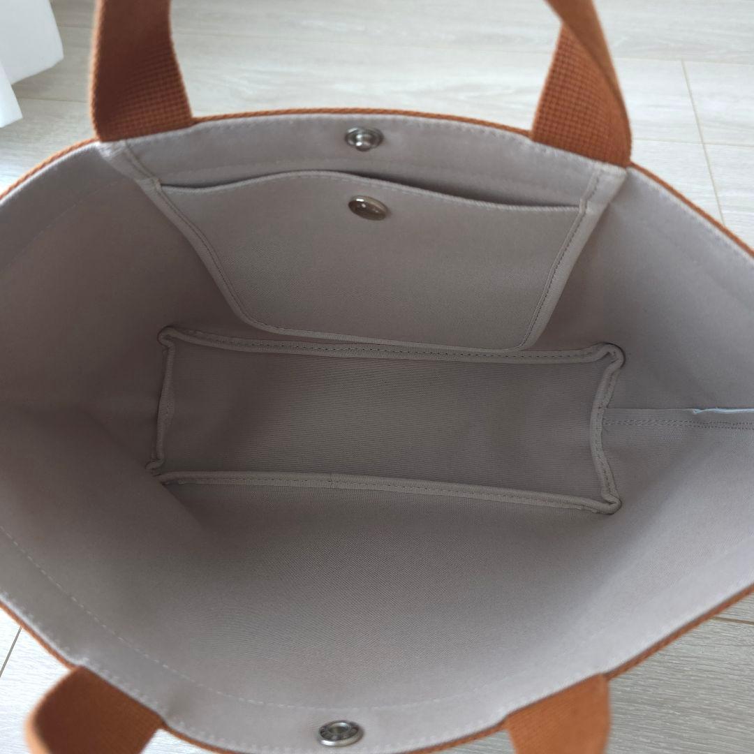 極美品【エルベシャプリエ】704GP Mサイズ 　トートバッグ ブロン